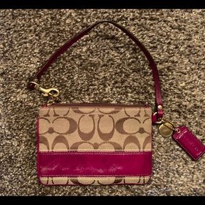 Brighton 4" x 6" carry wallet with strap